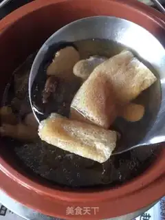 Make The mackerel, black pine soup step 7