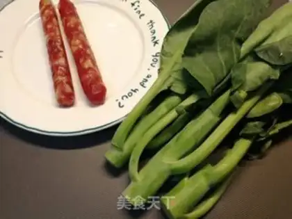 Make Mustard sausage step 0