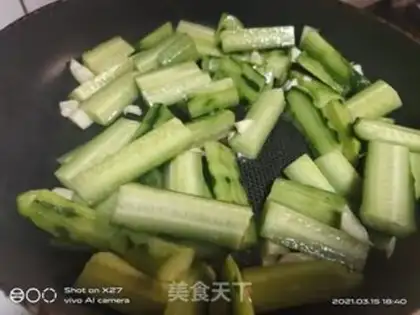 Make Cucumber beef step 6
