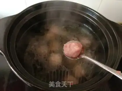Make ♪ Purple meatball soup ♪ step 9