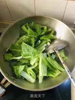 Make Mustard egg soup step 3