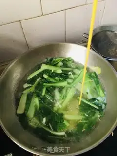 Make Mustard egg soup step 6