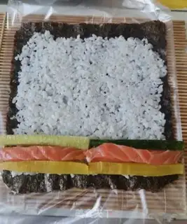 Make Samurai sushi step 8