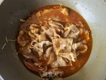 Make A boiled beef roll step 15
