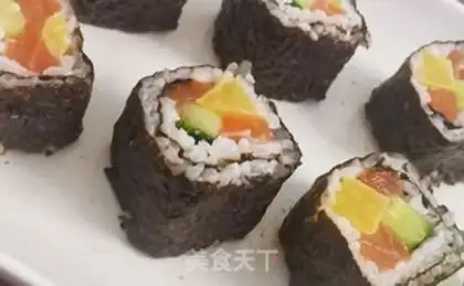 Make Samurai sushi step 14