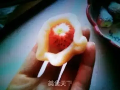 Make Strawberry Dafu step 7