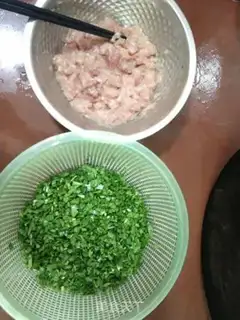 Make Porridge pork dumplings step 5