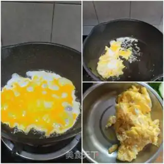 Make Flaming mushroom eggs and cucumbers step 3