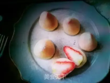 Make Strawberry Dafu step 9