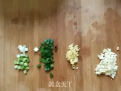 Make cucumber eggs and shrimp step 5