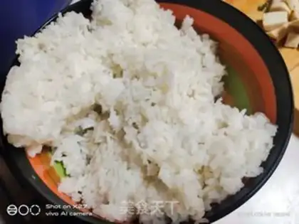 Make Carrot, saline, rice step 3