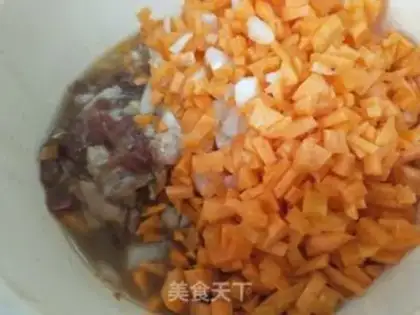 Make Donkey carrot pie step 2