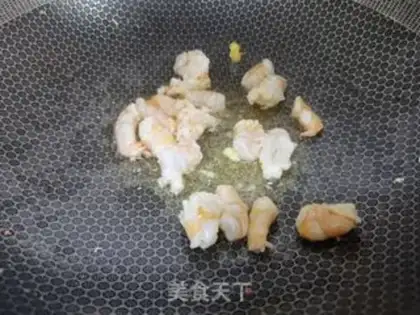 Make Cream eggs and shrimp step 6