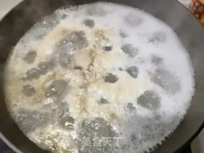 Make Rice peppers burn ribs step 2