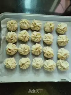 Make Fresh meat corn buns step 5