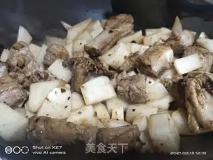 Make Steamed radish step 3