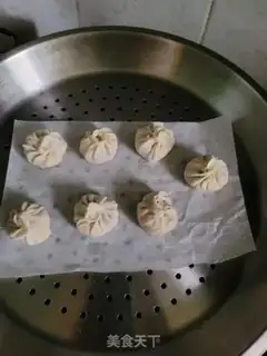 Make Fresh meat corn buns step 6