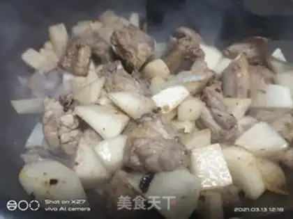 Make Steamed radish step 4