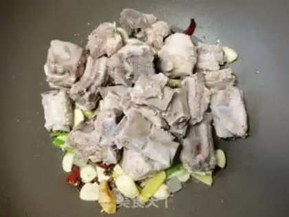 Make Rice peppers burn ribs step 6