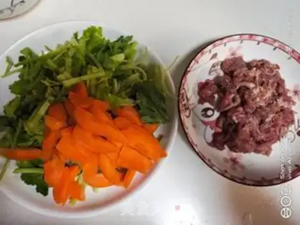 Make Celery carrot and beef step 0