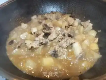 Make Steamed radish step 7