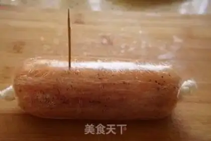 Make Black pepper chicken roll step 3