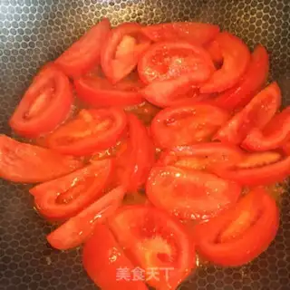 Make Tomato egg noodles step 5