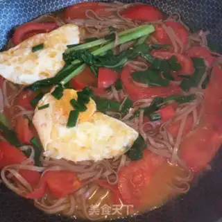 Make Tomato egg noodles step 9