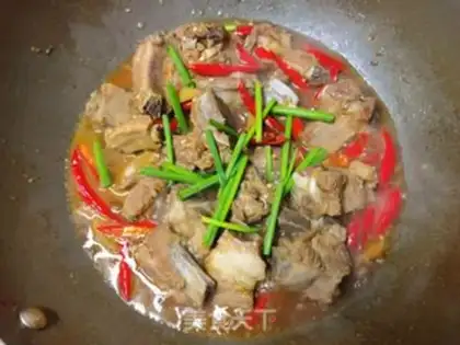 Make Rice peppers burn ribs step 16