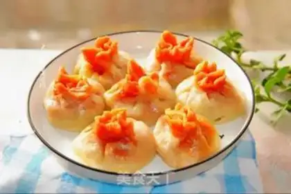 Make Sour pork, double-coloured buns step 9