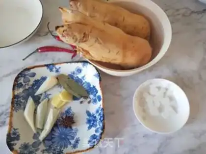 Make High-pressure pans burning pigs