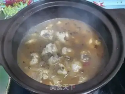 Make Yellow chicken step 6