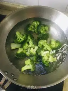 Make White water for broccoli step 4
