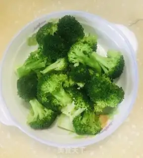 Make White water for broccoli step 5