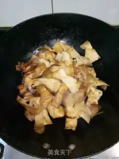 Make Smoky tofu skin step 3