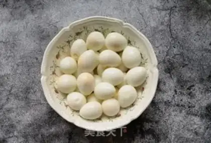 Make Soy quail eggs step 2