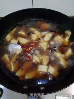 Make Smoky tofu skin step 4