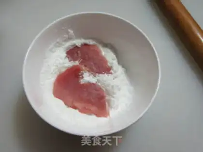Make Tomato fried meat step 1