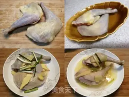 Make Spring and salty chicken legs step 1