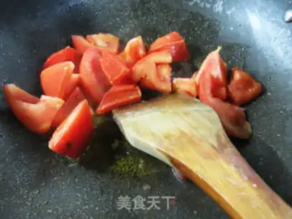 Make Tomato fried meat step 4