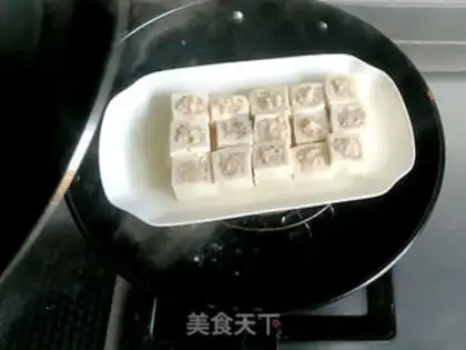 Make Cheese juice tofu box step 7