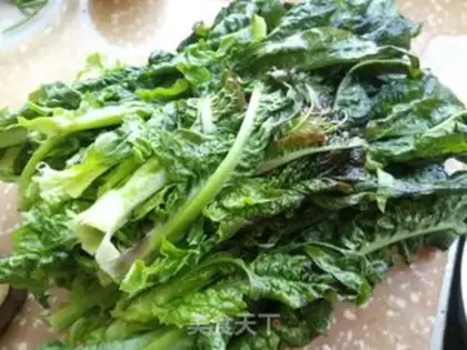 Make Garlic leaf step 0