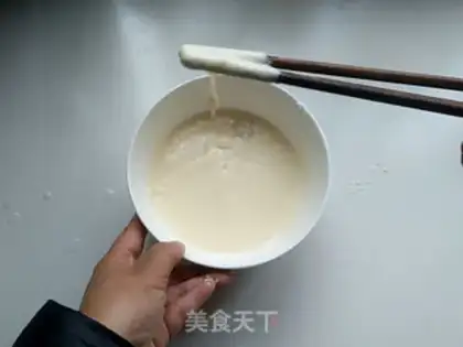 Make Cheese juice tofu box step 9