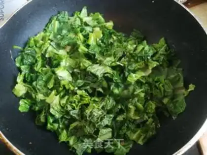 Make Garlic leaf step 2