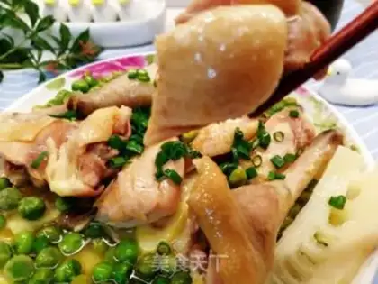 Make Spring and salty chicken legs step 6