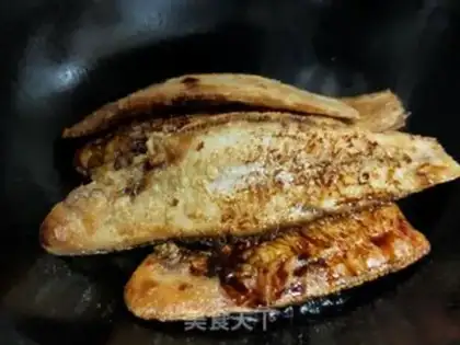 Make Red burning halibut step 8