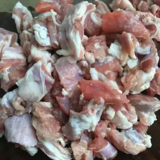 Make Red lamb noodles step 2