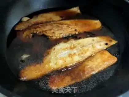 Make Red burning halibut step 10