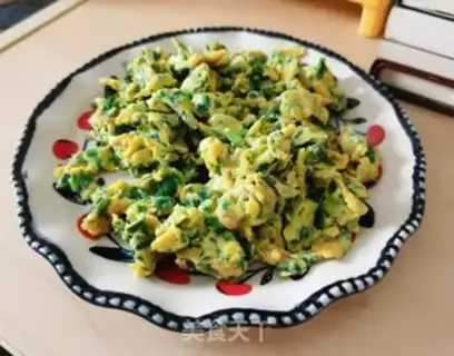 Make Celery leaves and fried eggs step 10
