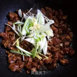 Make Spicy lamb step 4